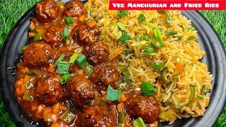 Ultimate Veg Manchurian & Fried Rice Recipe | Perfect Indo-Chinese Combo @CookWithAnayaNaziya