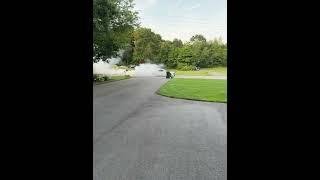 5th gen Camaro Burnout off the limiter!!