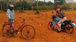 Corrida de moto com meu pai (today × bike)