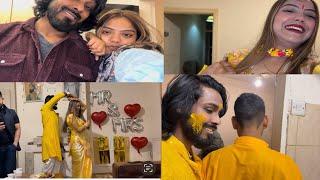 2nd day of haldi️#comment #wedding #subscribe #love #share #haldi #ritivlogs