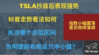 【美股分析】TSLA抄底后表现强势！标普走势看法如何？SPY关注哪个点位区间？为何提前布局这只中小盘个股？点击下方网站链接加入美股投资群！