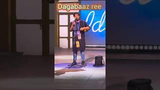 Dagabaaz re || Indian  idol show || duet song || shreya ghoshal and subhajit chakraborty #shorts