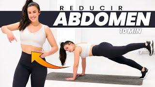 Ejercicios para BAJAR ABDOMEN y REDUCIR CINTURA | 10 minutos