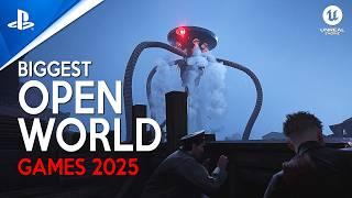 TOP 35 MOST EXCITING Open Worlds in New Games coming out in 2025