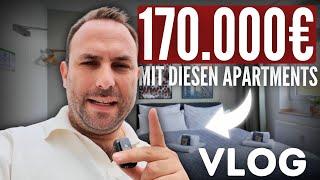 Über 170.000€ mit 30 Apartments in Dortmund in EINEM Monat + Übergabe Neubauprojekt - VLOG