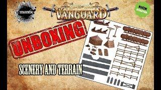 Kings of War:Vanguard : Scenery and terrain - Unboxing