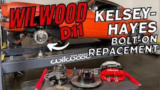 Wilwood D11 Kelsey-Hayes Direct Bolt on Brake Kit for Classic Mustang