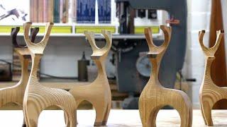 Scrap Wood  Reindeer / Bandsaw Magic!