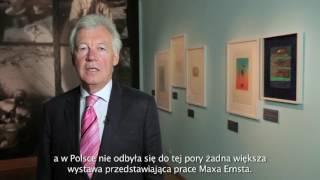 Jurgen Wilhelm o wystawie "Max Ernst. Sny ornitologa" || MCK Kraków