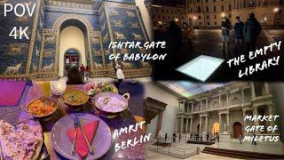 Pergamon Museum, The Empty Library, & Amrit Berlin Potsdamer Platz