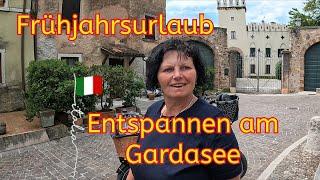 Frühjahrsurlaub, wieder in Lazise am Gardasee     #Vlog22/24