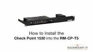 CHECK POINT 1530 / 1550 - Product Installation for Rackmount.IT - RM-CP-T5