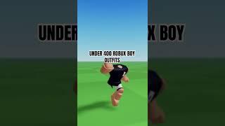 Roblox under 400 robux boy outfits #music #roblox