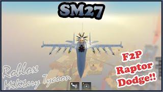 SM27, Premium Feature On A F2P Plane In Military Tycoon Roblox