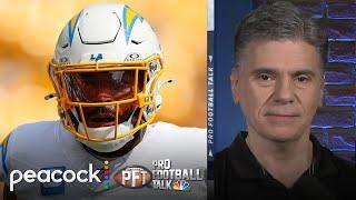 Chargers' Jim Harbaugh addresses Derwin James’ suspension | Pro Football Talk | NFL on NBC