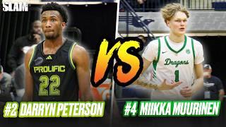 5⭐️ Matchup Got Heated!  Darryn Peterson & Prolific Prep vs Miikka Muurinen & AZ Compass 