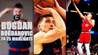 Bogdan Bogdanovic HIGHLIGHTS 24-25 SEASON  The Serbian Sniper Is Unstoppable! 
