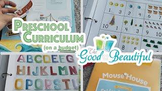 The Good And The Beautiful Preschool On A Budget | Not Sponsored