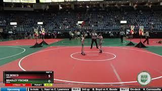 Ty Bosco vs Bradley Fischer 2021 GS State D3 75 Champ Rd 1