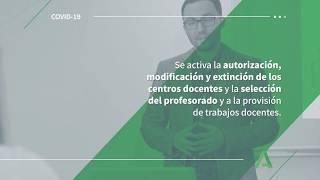 Educación inicia o reanuda los procedimientos administrativos