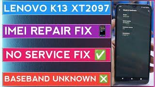 Lenovo K13 XT2097-15 IMEI Repair  Without Data Loss #LenovoK13ImeiRepair #FixGSM