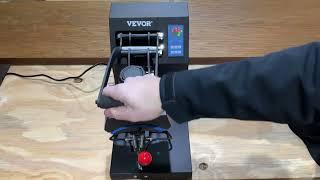 How To Use The Vevor Hat Press Machine Clamshell Heat Press