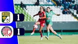 LEON IGUALA 1 - 1 ANTE TOLUCA POR LA JORNADA 1 - LIGA MX FEMENIL | REY DEPORTIVO