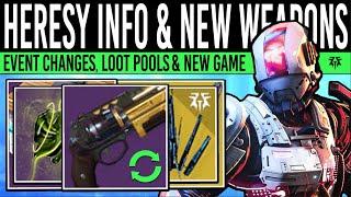 Destiny 2: NEW HERESY CHANGES & LOOT POOLS! Event Update, Fixed Items, New Title Info, Bugs & More