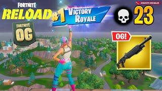 Fortnite Reload | High Kill Solo vs Duos OG Gameplay (Keyboard & Mouse)