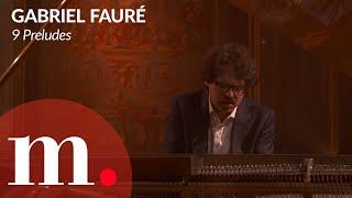 The acclaimed Lucas Debargue plays Fauré's 9 Preludes Andante at the Fondation Singer-Polignac