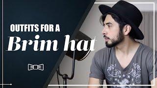 How to rock a wide brim hat.
