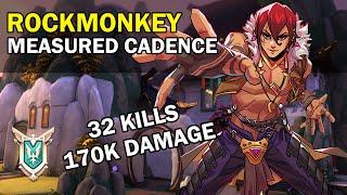 rockmonkey Caspian 32 KILLS 170K DAMAGE Paladins Competitive | Pro Player | MEASURED CADENCE