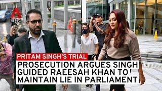 Pritam Singh trial: Prosecution argues he guided Raeesah Khan to maintain lie in parliament