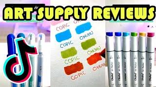 Tik Tok Art Supply Reviews Pt.2