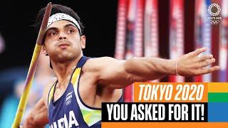 Neeraj Chopra's Golden Moment!  Full Men's Javelin Final | Tokyo Replays