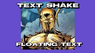 Text Shake + Floating Text Animation [CapCut Tutorial]