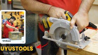 UYUSTOOLS New Brushless Circular Saw - Unboxing & Review In Hindi 2025