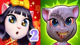 My Talking Angela 2 Chinese Version New Update 2023 VS Talking Maria New Game Android  Gameplay HD