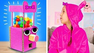 I Like My Sprunki Candy Machine 🩷 Let's Create Cardboard Crafts 