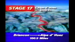 1989 Tour de France Stage 17 - Fignon Retakes Yellow on Alpe d'Huez