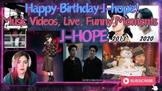 HAPPY BIRTHDAY, J-HOPE!! The video has chapters for music, dance compilations, and funny moments...