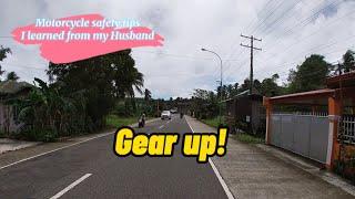 Motorcycle Safety Tips i learned from my Husband..teaser