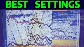 BEST Sonar Settings For Lake Trout Jigging