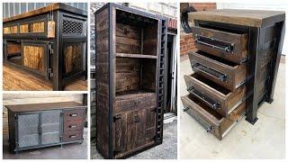 Amazing Vintage Industrial Steel Furniture 2021 ▶️