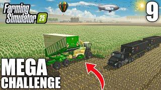 I Started the SILAGE PRODUCTION | MEGA Equipment Challenge - Timelapse #9 | Farming Simulator 25