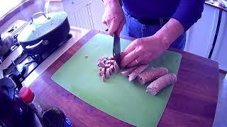 Soprano Sausage with Rice and Broccoli