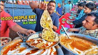 50/- LIMITLESS Chandni Chowk wali Thali  Old Delhi Street Food  Dal Makhani, Shahi Paneer & more