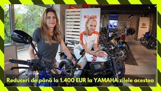 De ce să treci pe la YAMAHA? Ai motive de până la...1.400 EUR. Reduceri la motociclete și scutere!