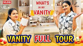 WHAT,S IN MY VANITY  VANITY FULL TOUR  PRABH RAMAN VLOG