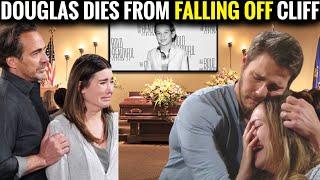 Douglas dies from falling off cliff - Hope blames Steffy CBS The Bold and the Beautiful Spoilers